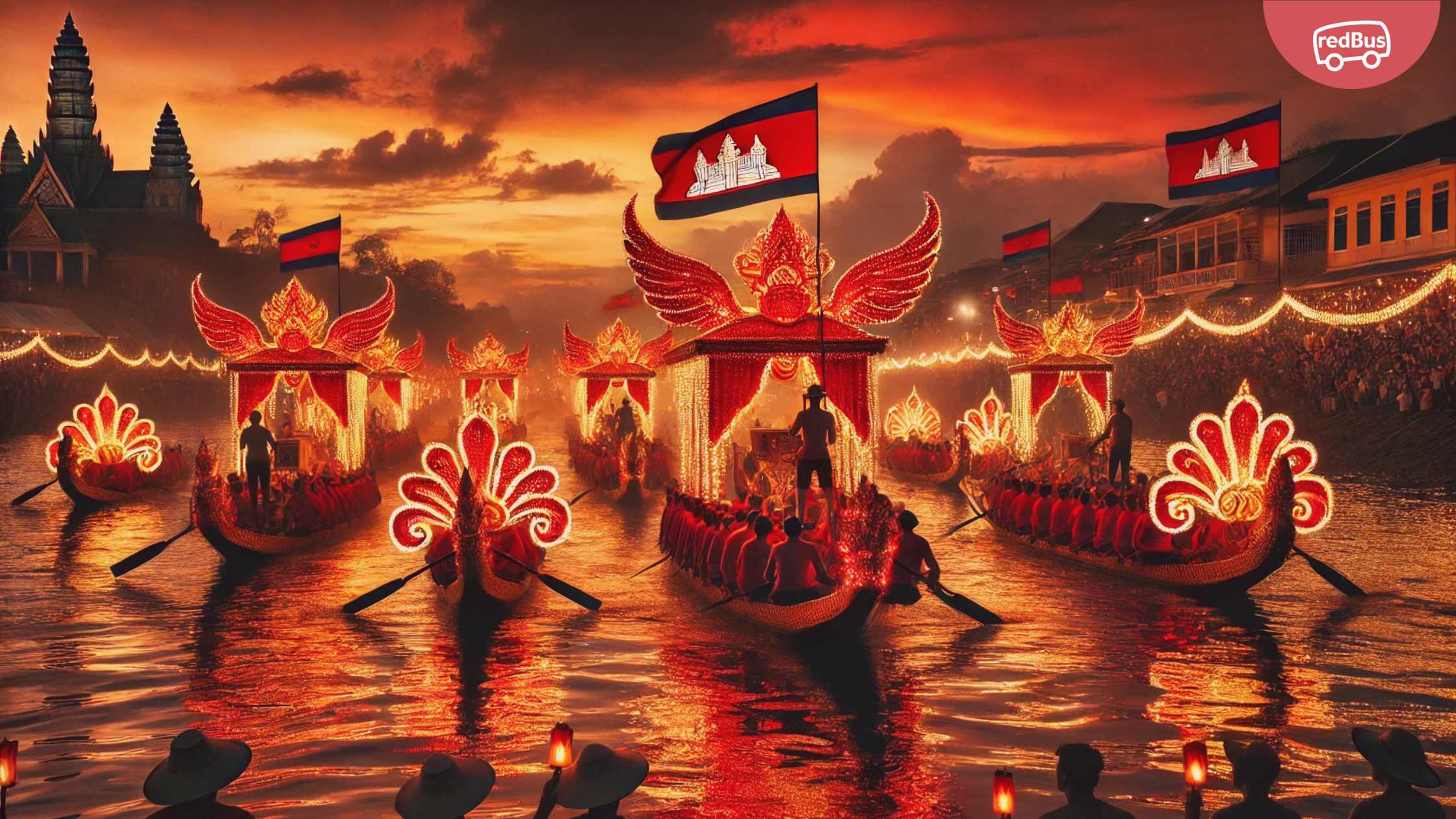 Cambodia Water Festival 2024: Experience Boat Races, Fireworks, and Cultural Celebrations